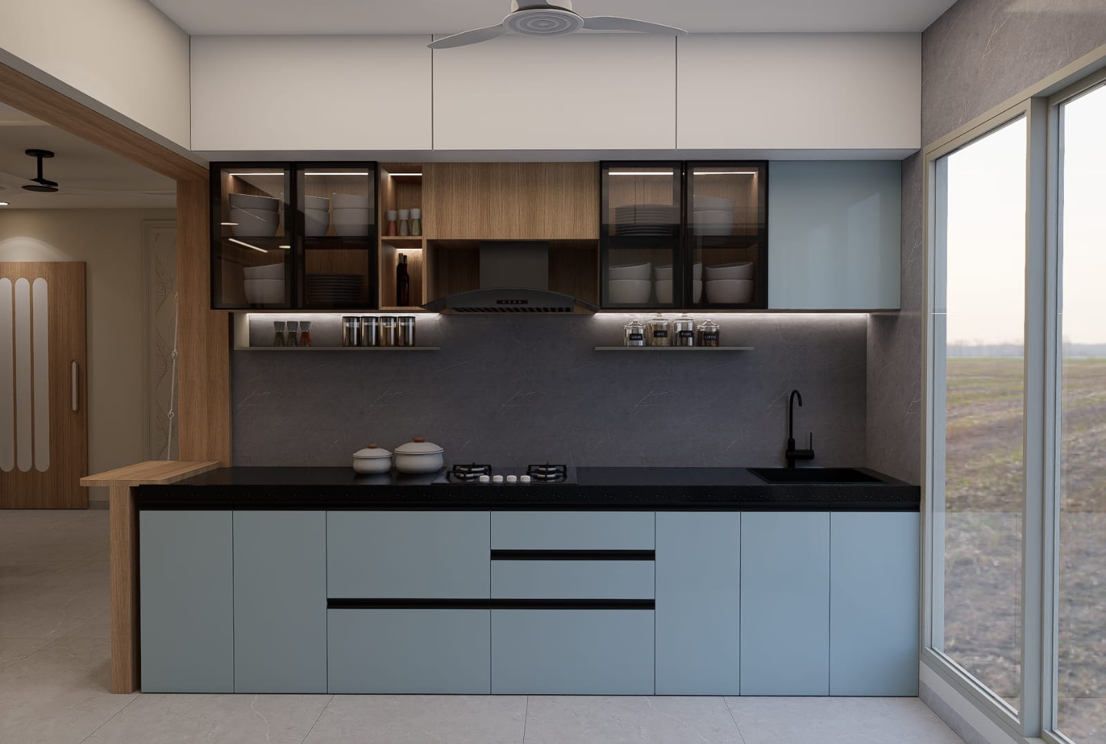 Luxury Modular Kitchen gallery image