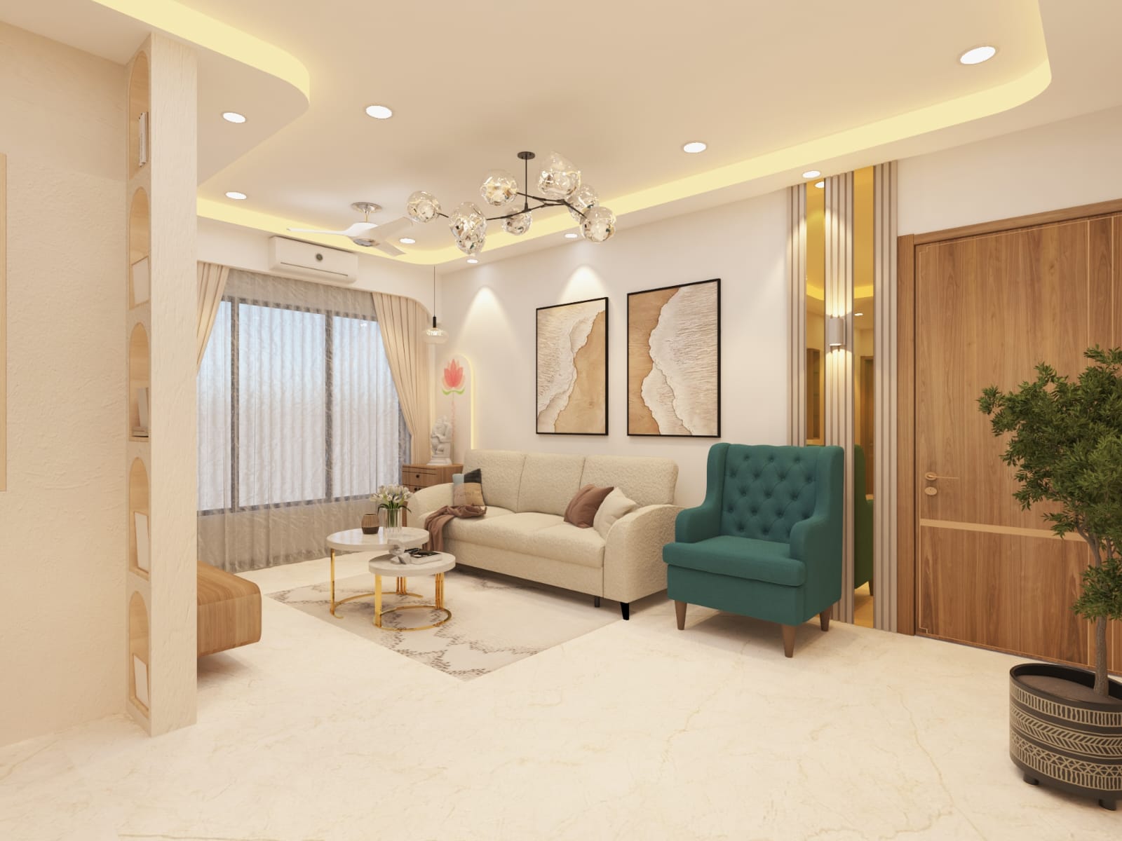 Living Hall View