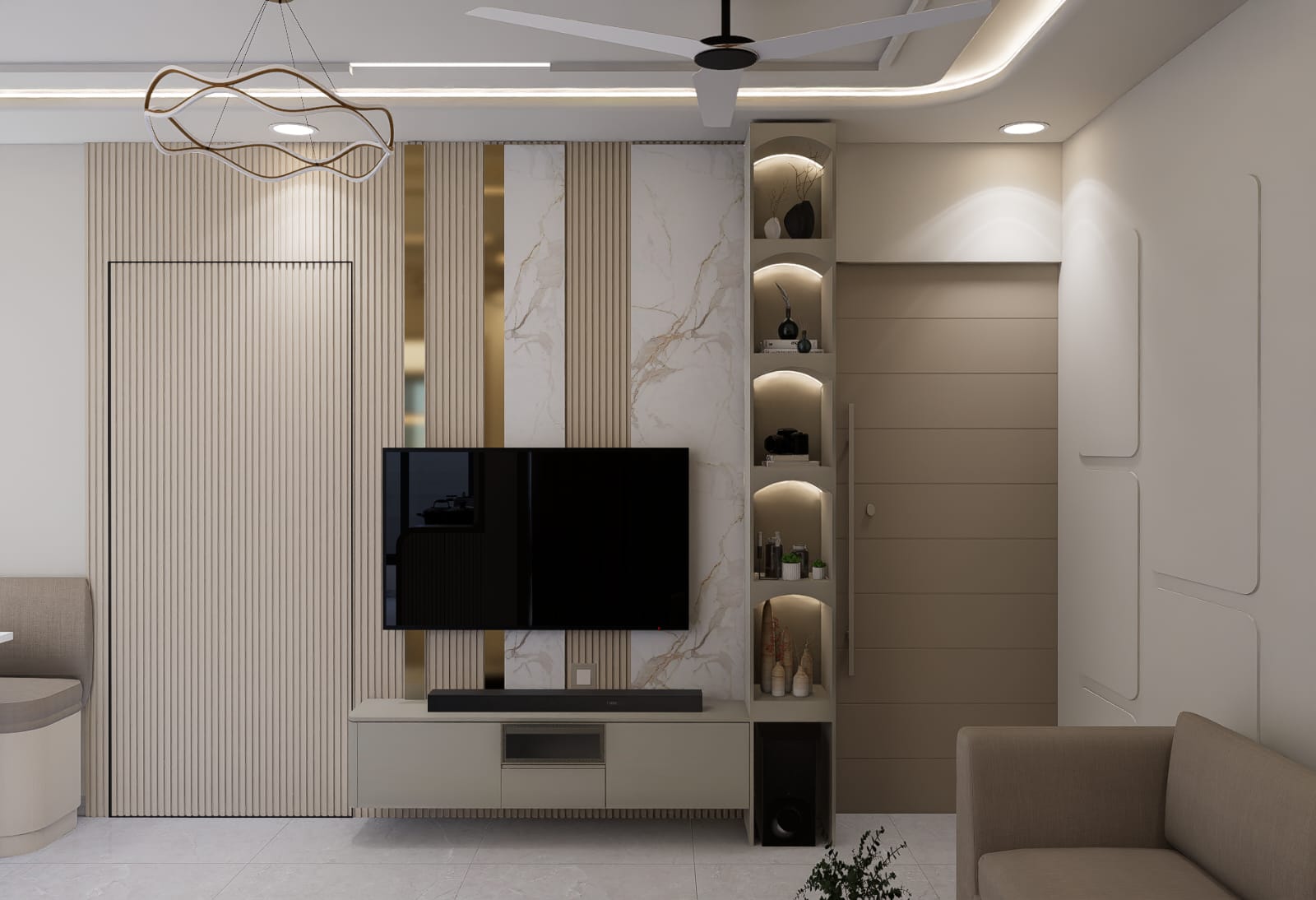 Elegant Living Room gallery image